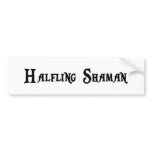 Halfling Shaman Bumper Sticker
