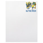Halftime Speech Letterhead Design