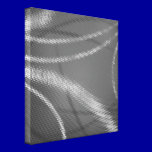HALFTONE DOTTED BLACK GREY WHITE DIGITAL SWIRLS RA canvas prints