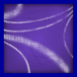 HALFTONE DOTTED DARK GRAPE PURPLE WHITE DIGITAL SW posters