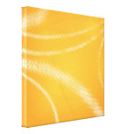 HALFTONE DOTTED POPSICLE ORANGE WHITE DIGITAL SWIR STRETCHED CANVAS PRINTS