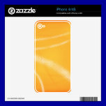 HALFTONE DOTTED POPSICLE ORANGE WHITE DIGITAL SWIR skins