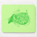 Halftone Horn mousepads