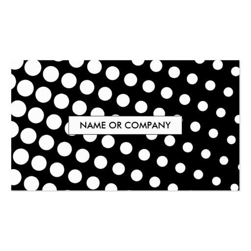 halftone horse business card template (back side)