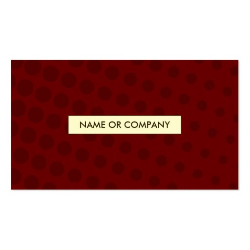 halftone horse business cards (back side)