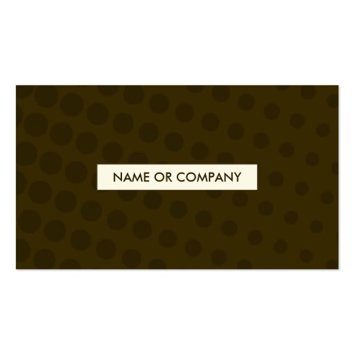 halftone pet paw business card template (back side)