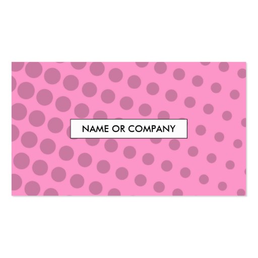 halftone pet paw business cards (back side)