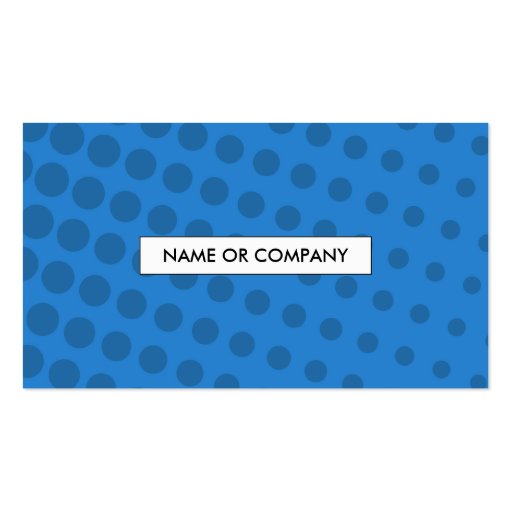 halftone trumpet business card template (back side)
