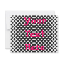 Halftones invitations