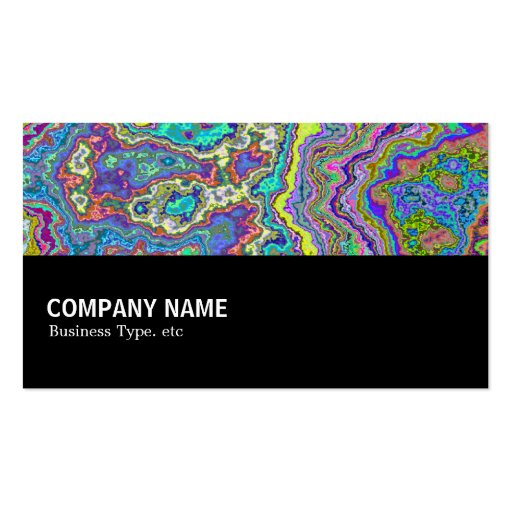 Halfway 035 - Colorful Mineral Business Cards (front side)