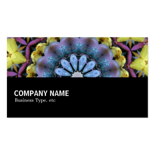 Halfway 039 - Natural Kaleidoscope Business Cards (front side)