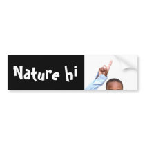 halfway there bumper stickers by blacqbook halfway there bumper stickers