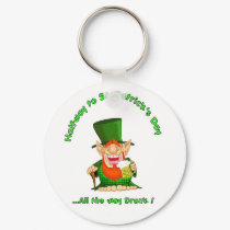 Halfway to St Patrick's Day keychains by cimmerrian Halfway to St Patrick's Day keychains
