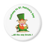 Halfway to St Patrick's Day magnets