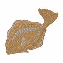 Halibut embroidered shirts