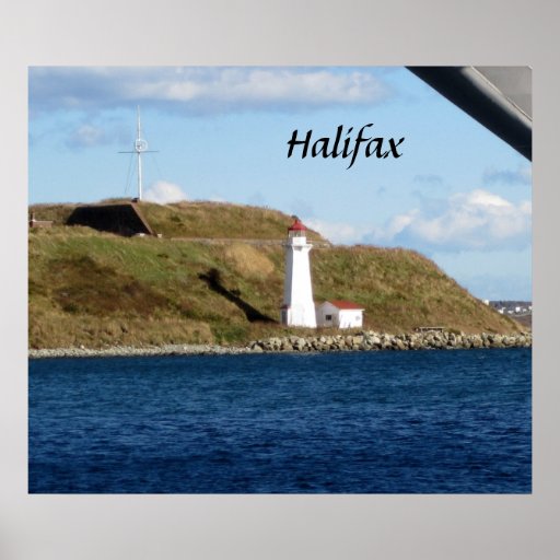 Halifax Lighthouse Poster Zazzle