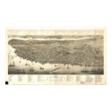 Halifax Nova Scotia 1879 Antique Panoramic Map posters