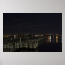 Halifax Waterfront at Night fine art print