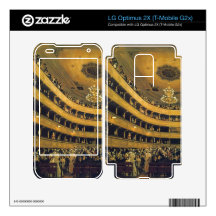 Hall by Gustav Klimt LG Optimus 2X Decals
