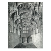 Hall of Hampton Court Palace Post Cards