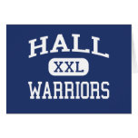 Hall - Warriors - High - West Hartford Connecticut Cards
