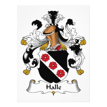 Halle Family Crest Invitation