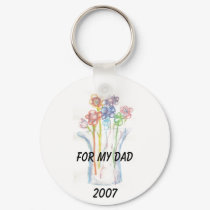 Halle Keyring, For My Dad, 2007 keychains by Windhover_Creations Halle Keyring, For My Dad, 2007 keychains