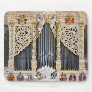 Halle organ mousepad