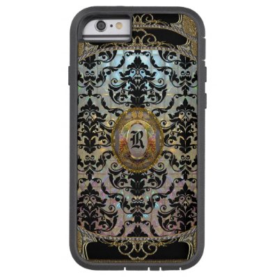 Halleesham Pattern II Elegant Monogram Tough Tough Xtreme iPhone 6 Case
