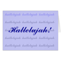 hallelujah cards