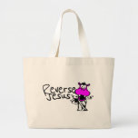 Hallelujah Hippo Canvas Bag