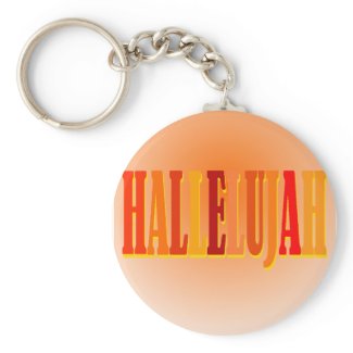 Hallelujah Keychain keychain