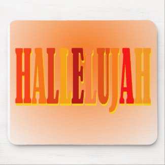 Hallelujah Mousepad mousepad