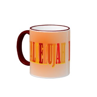 Hallelujah Mug mug