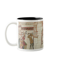 Halley's Comet and Harold Receiving Bad News Coffee Mug