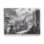 Halley's Comet Observed in 1759 by Cassini III Postcard