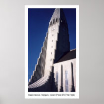 Hallgrimskirka - Reykjavik Print