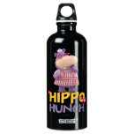 Hallie - Hippo Hunch Aluminum Water Bottle