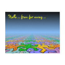 Hallo ... from far away ... postcards by KLaima Hallo ... from far away ... postcards