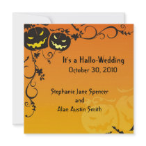Hallo-Wedding Invitation