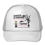 Halloween 1 Breast Cancer Survivor Mesh Hat