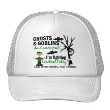 Halloween 1 guerrero de la parálisis cerebral gorras de camionero