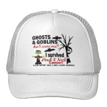 Halloween 1 Head And Neck Cancer Survivor Trucker Hat