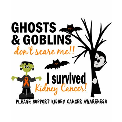 Halloween 1 Kidney Cancer Survivor shirt