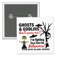 Halloween 1 Melanoma CUSTOM Button