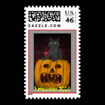 Halloween 2005 postage