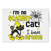 Halloween 2 Sarcoma Survivor Card
