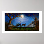 Halloween Art poster "Halloween Honeymoon" posters