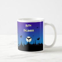 Halloween asustadizo tazas