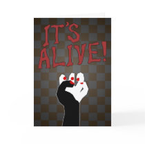 Halloween Baby Announcement Greeting Card